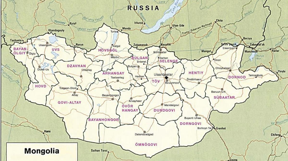 harta de stepă mongolă