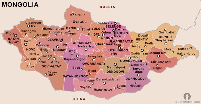 lao dacă Mongolia politice