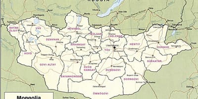 Harta de stepă mongolă